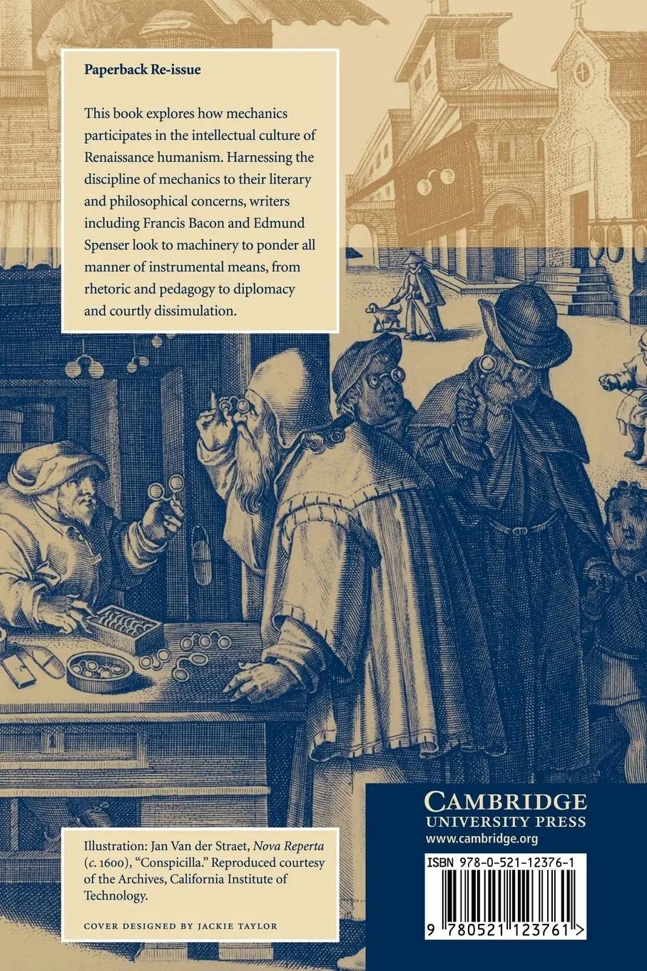 Rückseite: 9780521123761 | Humanism, Machinery, and Renaissance Literature | Jessica Wolfe | Buch