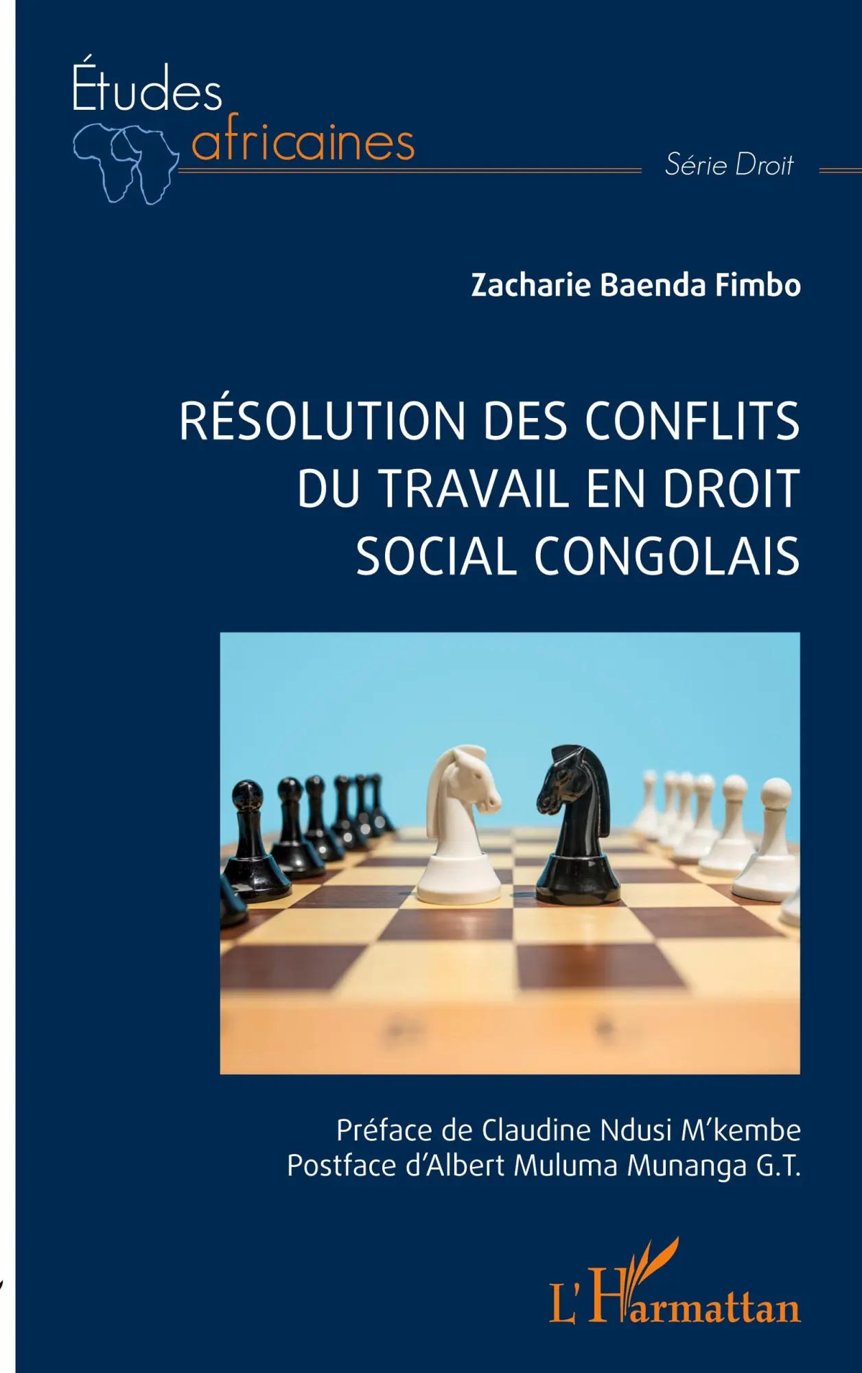 Cover: 9782336413761 | Résolution des conflits du travail en droit social congolais | Fimbo