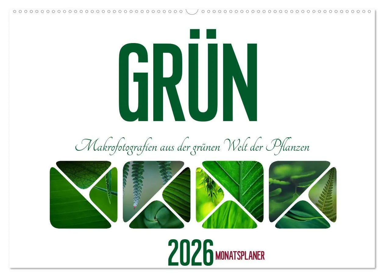 Cover: 9783457643761 | Grün Makrofotografien aus der grünen Welt der Pflanzen als...