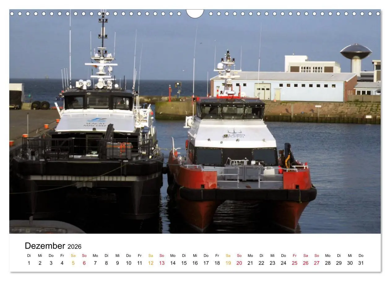 Bild: 9783457883761 | Helgoland Kalender (Wandkalender 2026 DIN A3 quer), CALVENDO...