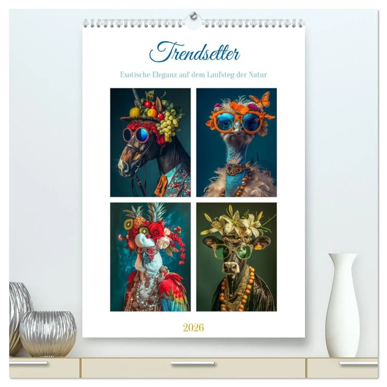 Cover: 9783516283761 | Trendsetter (hochwertiger Premium Wandkalender 2026 DIN A2 hoch),...