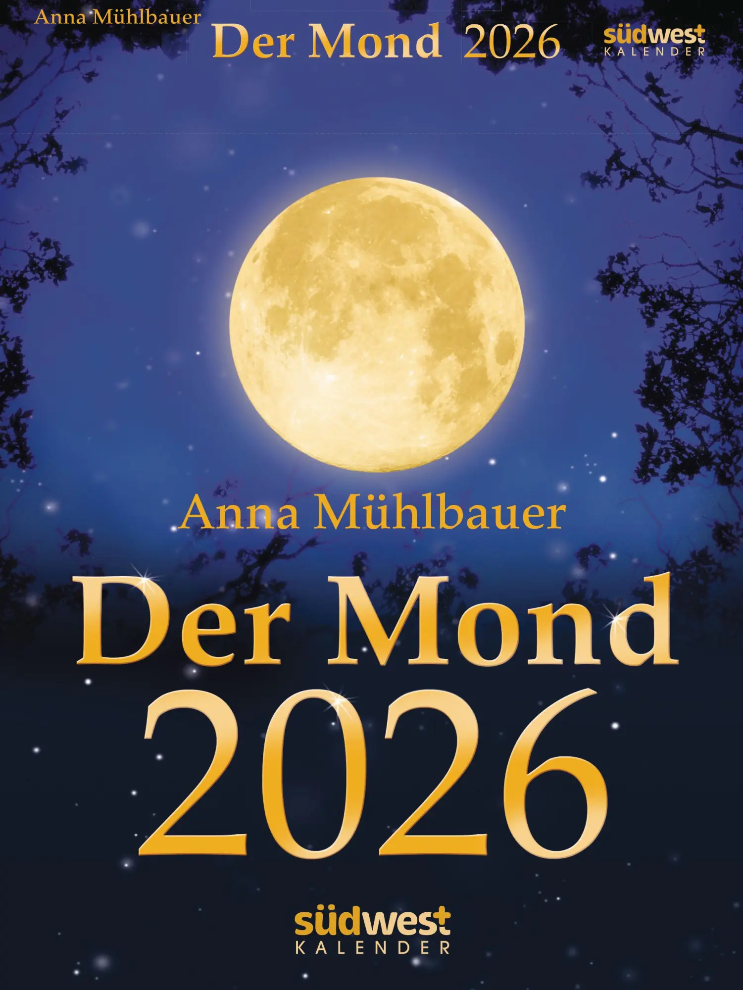 Cover: 9783517103761 | Der Mond 2026 - Tagesabreißkalender | Anna Mühlbauer | Kalender | 2026