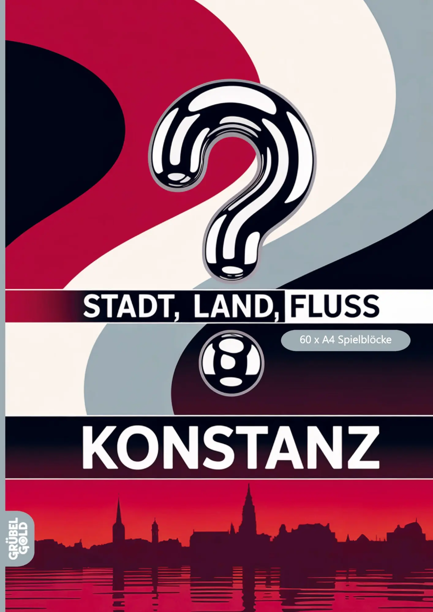 Cover: 9783693193761 | Stadt, Land, Fluss, Konstanz | Grübelgold Rätselhefte | Taschenbuch