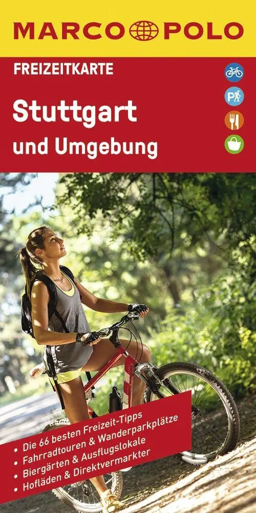 MARCO POLO Freizeitkarte 39 Stuttgart und Umgebung 1:100.000