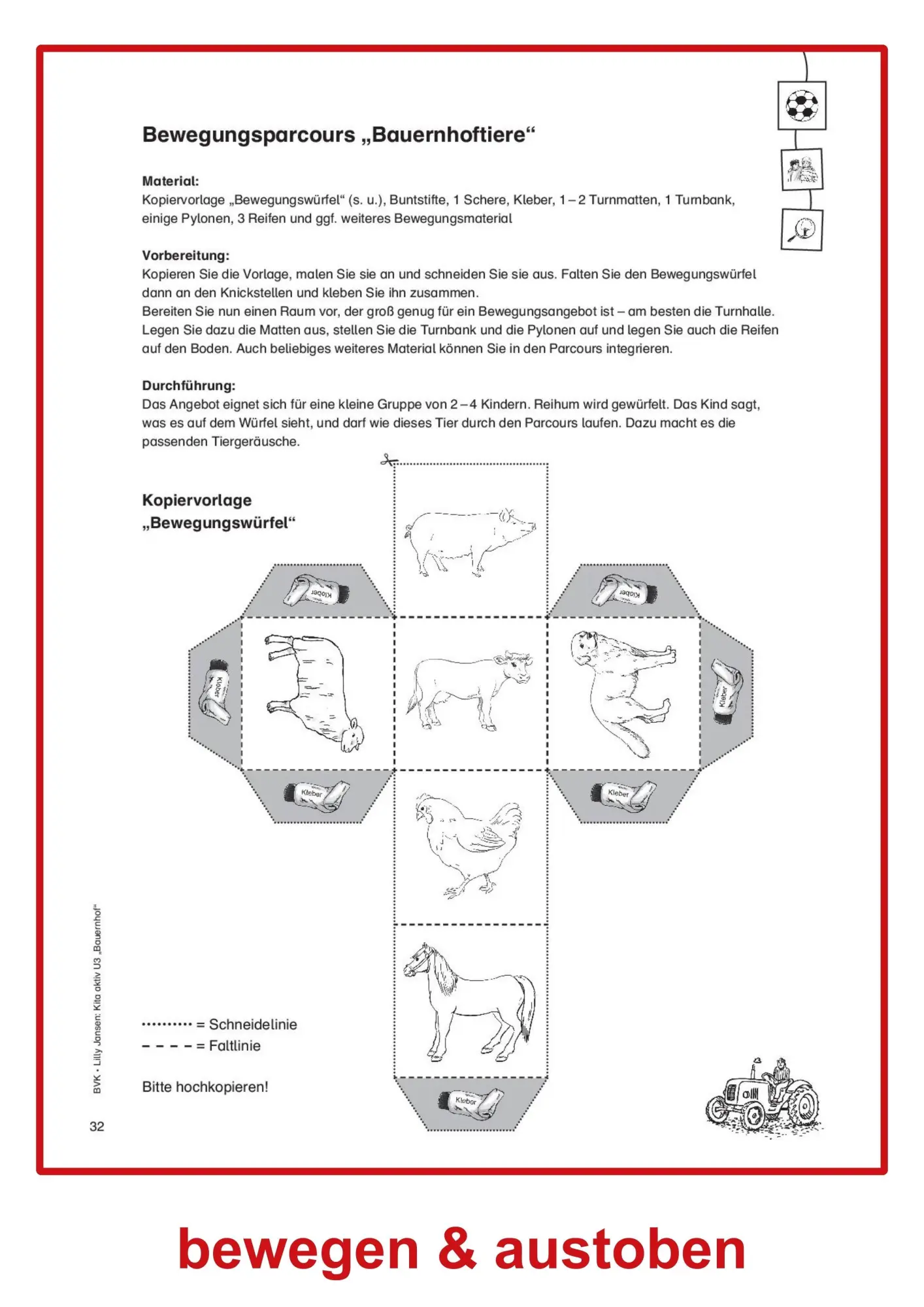 Bild: 9783965203761 | Kita aktiv U3 Bauernhof | Ideen für die frühkindliche Bildung | Jansen