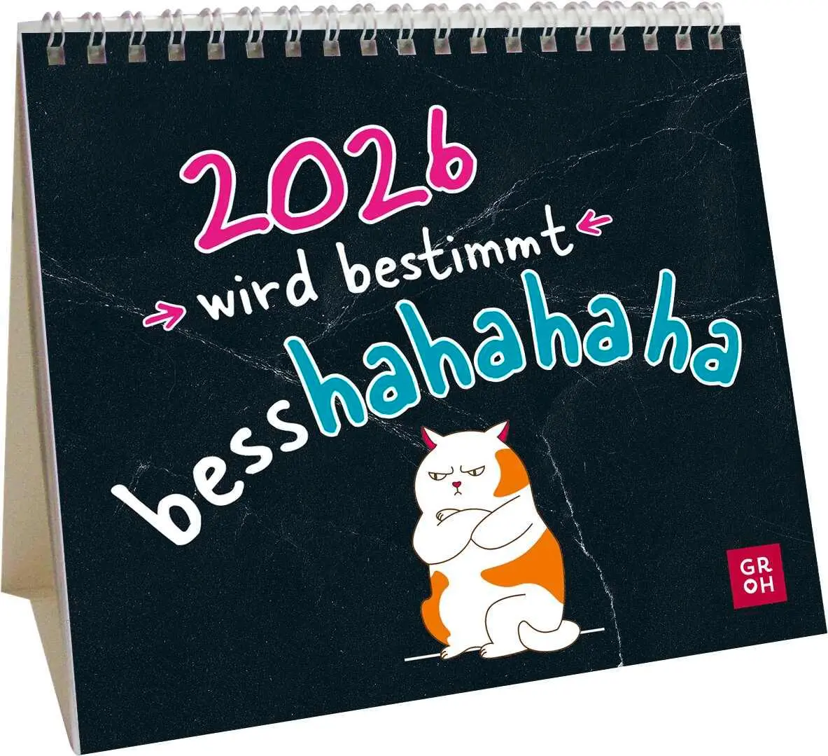 Cover: 4036442013861 | Mini-Kalender 2026: wird bestimmt besshahahaha | Groh Verlag | 26 S.