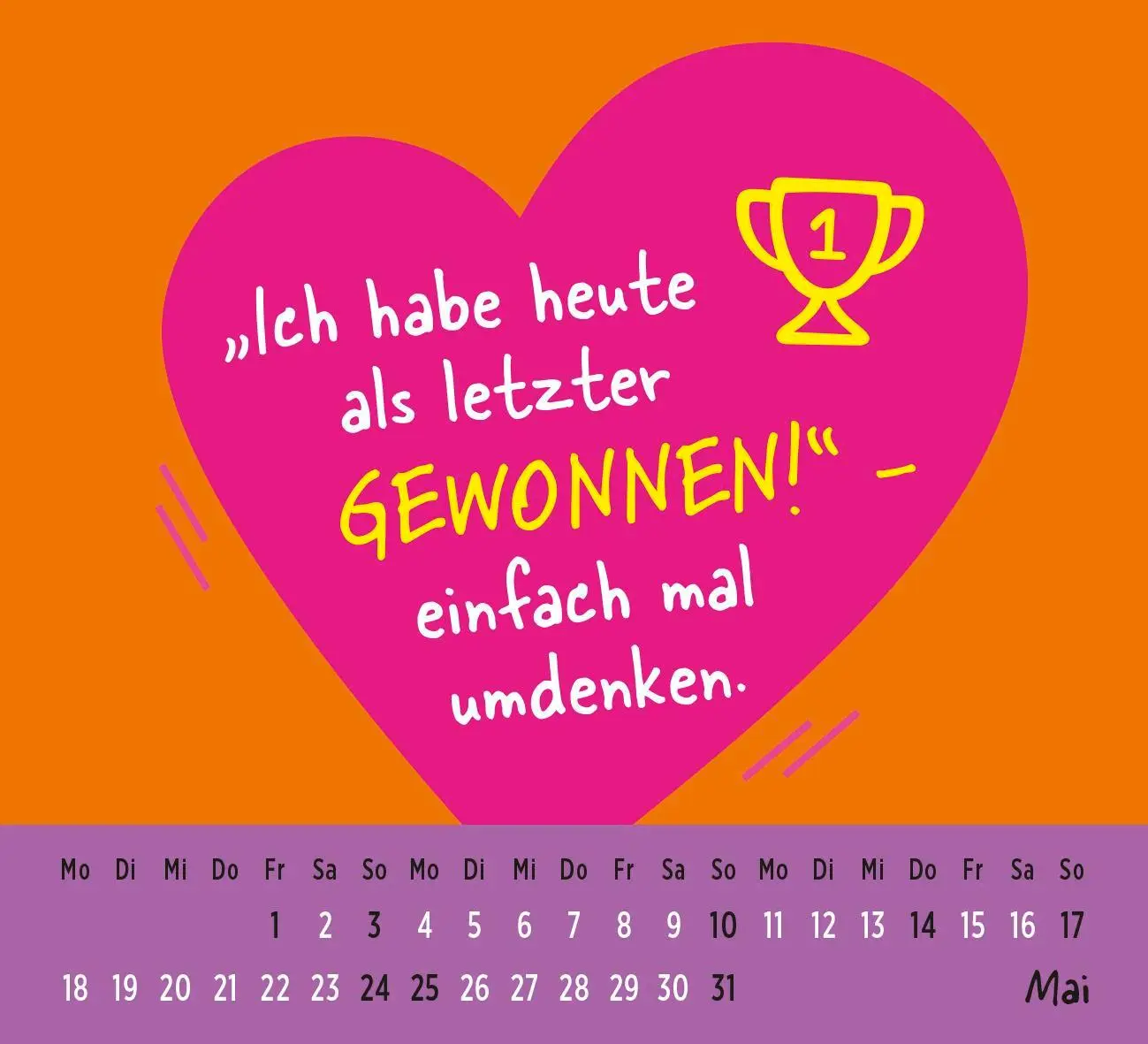 Bild: 4036442013861 | Mini-Kalender 2026: wird bestimmt besshahahaha | Groh Verlag | 26 S.