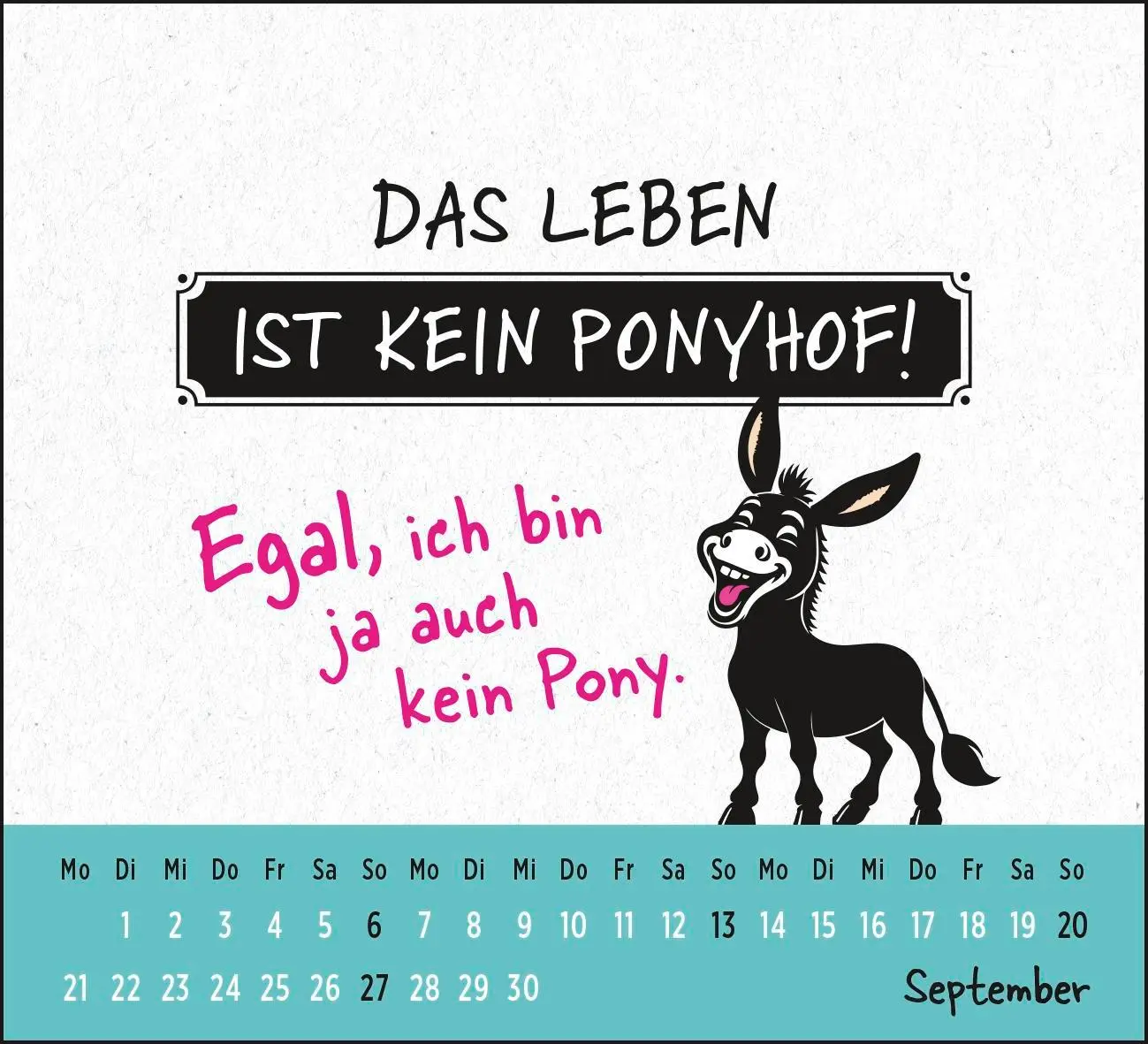 Bild: 4036442013861 | Mini-Kalender 2026: wird bestimmt besshahahaha | Groh Verlag | 26 S.