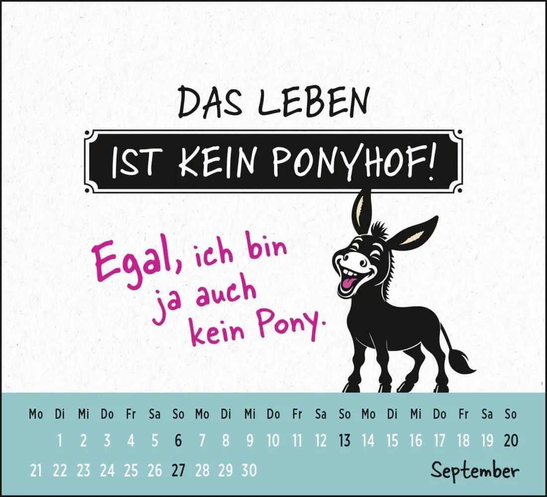 Bild: 4036442013861 | Mini-Kalender 2026: wird bestimmt besshahahaha | Groh Verlag | Deutsch