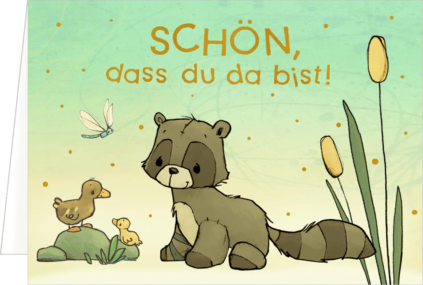 Bild: 4050003953861 | Mini-Grußkarten - Willkommen | Joëlle Tourlonias | Box | 4 S. | 2025