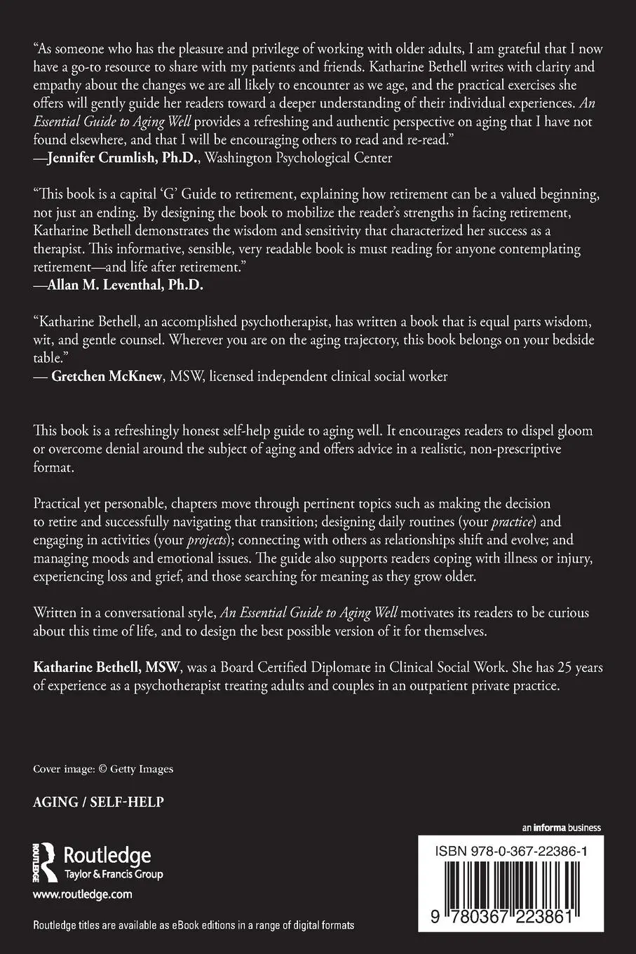 Rückseite: 9780367223861 | An Essential Guide to Aging Well | Older, Wiser | Katharine Bethell