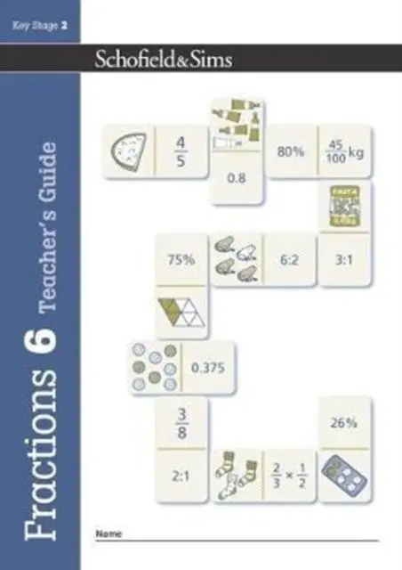 Cover: 9780721713861 | Fractions, Decimals and Percentages Book 6 Teacher's Guide (Year 6,...