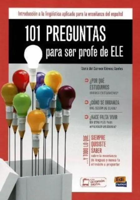 Cover: 9788491793861 | 101 Preguntas Para Ser Profe de ELE | Maria del Carmen Mendez Santos