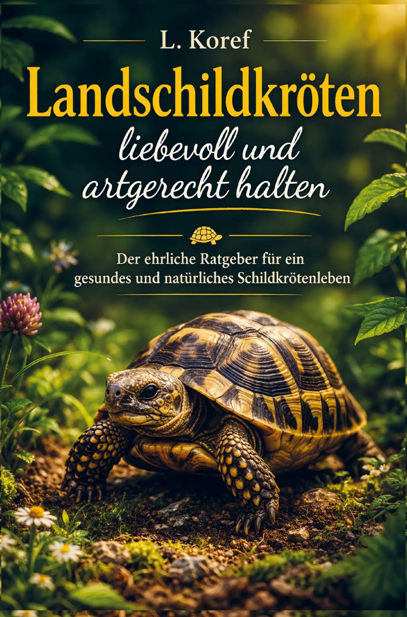 Cover: 9789403883861 | Landschildkröten liebevoll und artgerecht halten | L. Koref | Buch