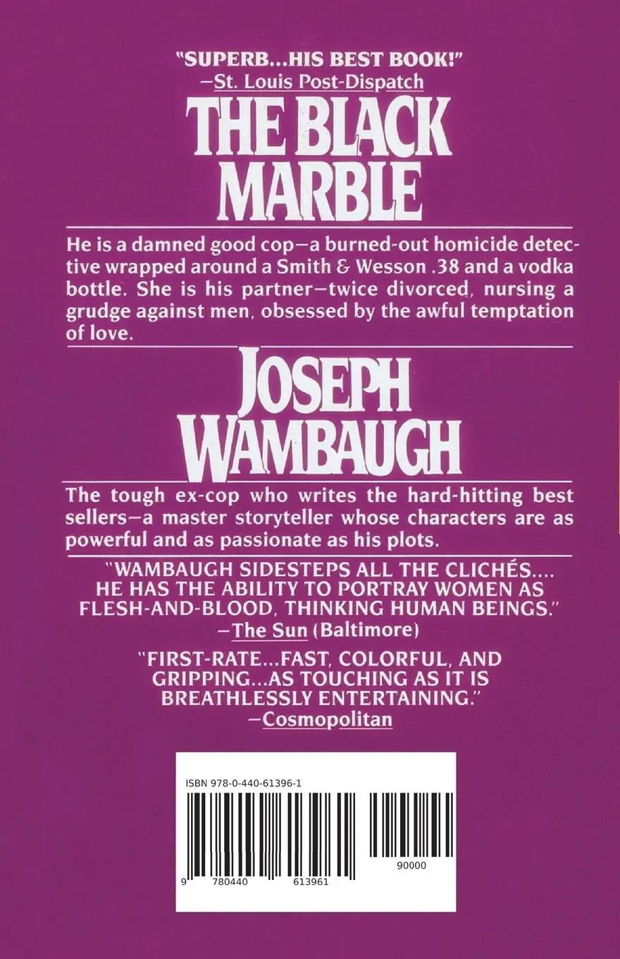 Rückseite: 9780440613961 | The Black Marble | A Novel | Joseph Wambaugh | Taschenbuch | Englisch