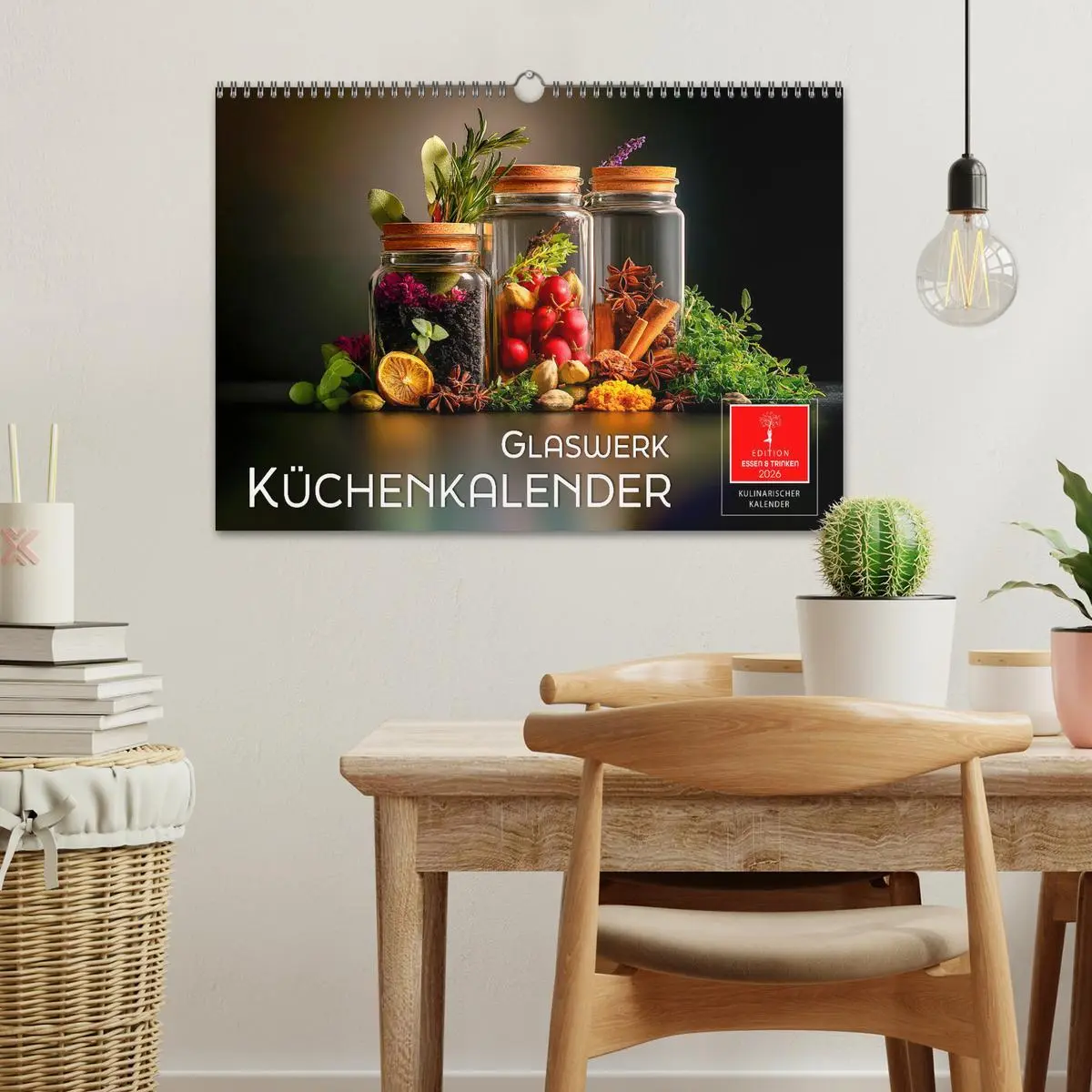 Bild: 9783457313961 | Küchenkalender Glaswerk (Wandkalender 2026 DIN A3 quer), CALVENDO...