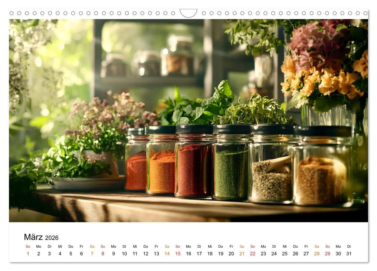 Bild: 9783457313961 | Küchenkalender Glaswerk (Wandkalender 2026 DIN A3 quer), CALVENDO...
