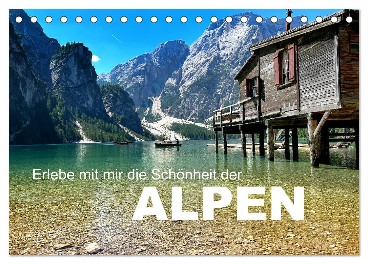 Cover: 9783457483961 | Erlebe mit mir die Schönheit der Alpen (Tischkalender 2026 DIN A5...