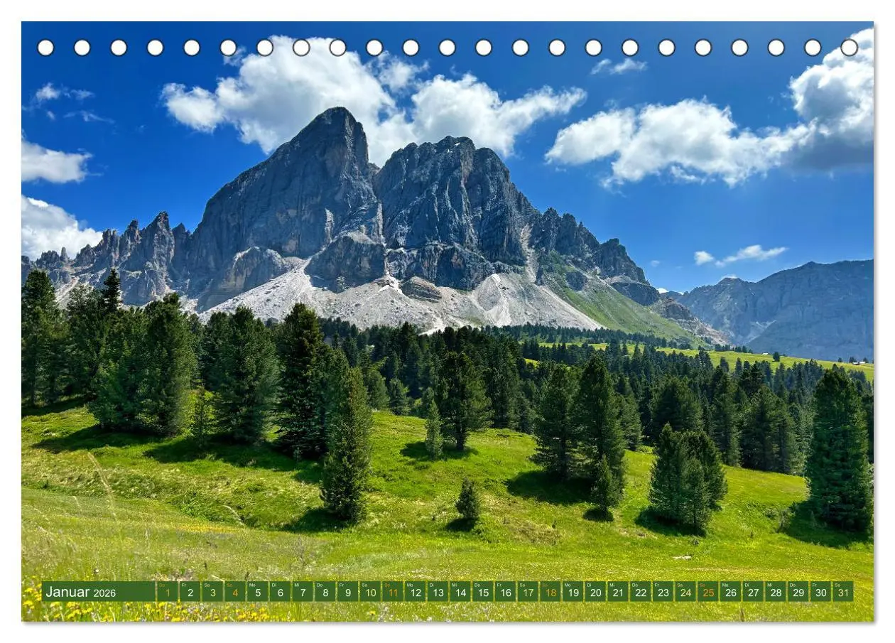 Bild: 9783457483961 | Erlebe mit mir die Schönheit der Alpen (Tischkalender 2026 DIN A5...