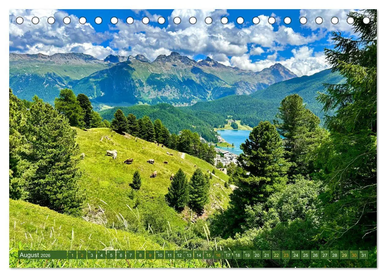 Bild: 9783457483961 | Erlebe mit mir die Schönheit der Alpen (Tischkalender 2026 DIN A5...