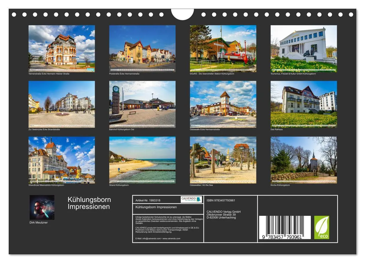 Bild: 9783457793961 | Kühlungsborn Impressionen (Wandkalender 2026 DIN A4 quer), CALVENDO...