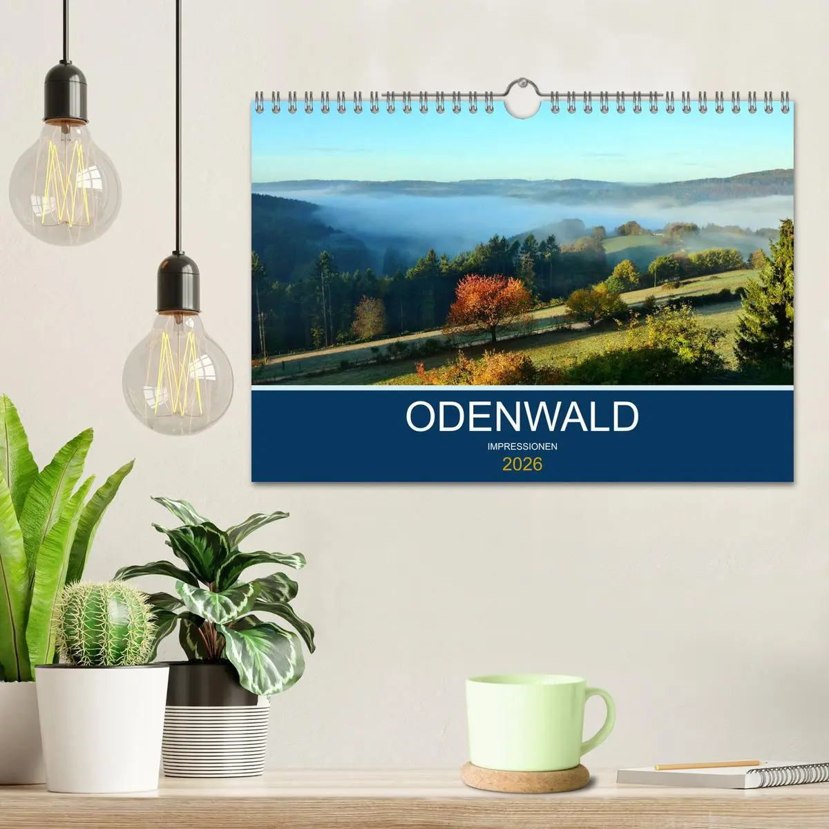 Bild: 9783457863961 | Odenwald - Impressionen (Wandkalender 2026 DIN A4 quer), CALVENDO...