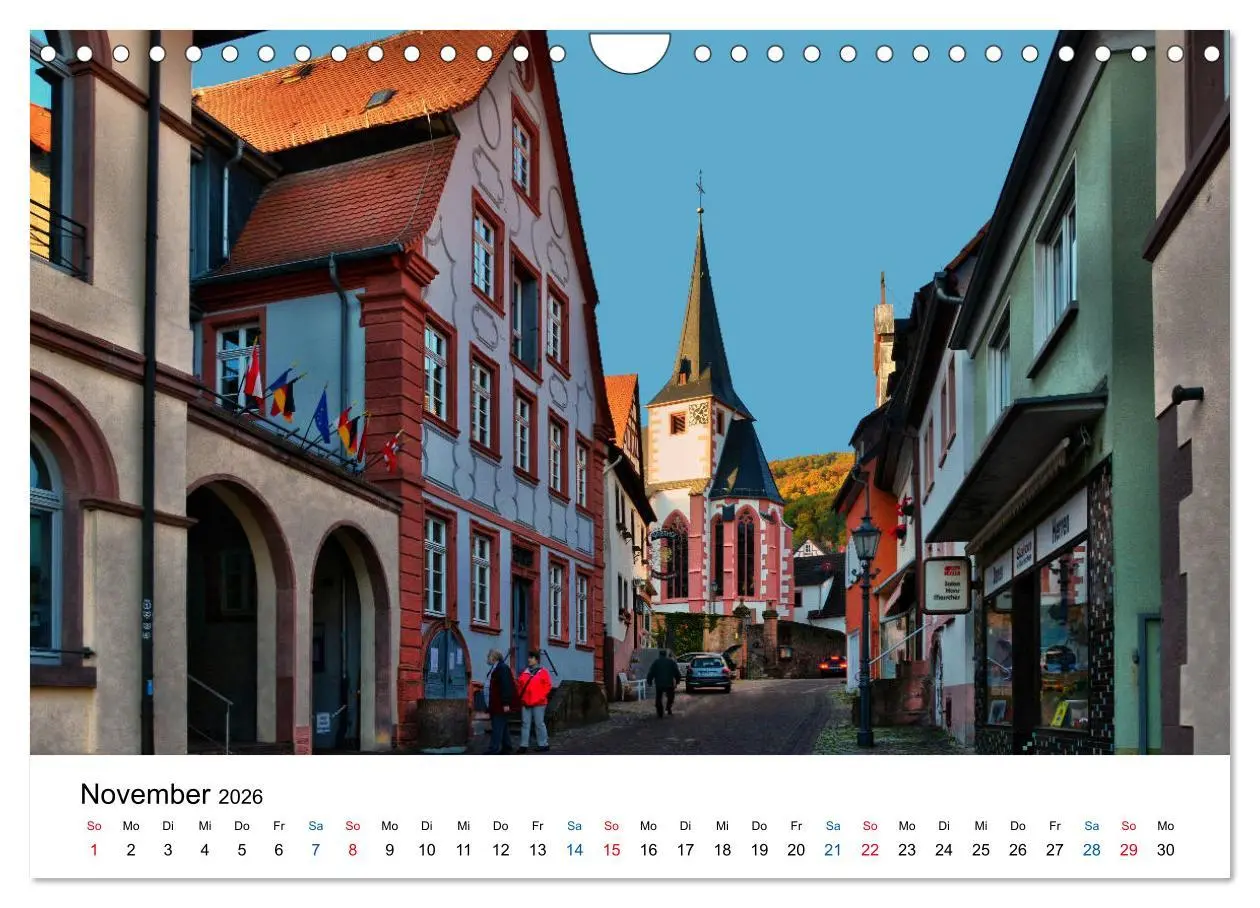 Bild: 9783457863961 | Odenwald - Impressionen (Wandkalender 2026 DIN A4 quer), CALVENDO...