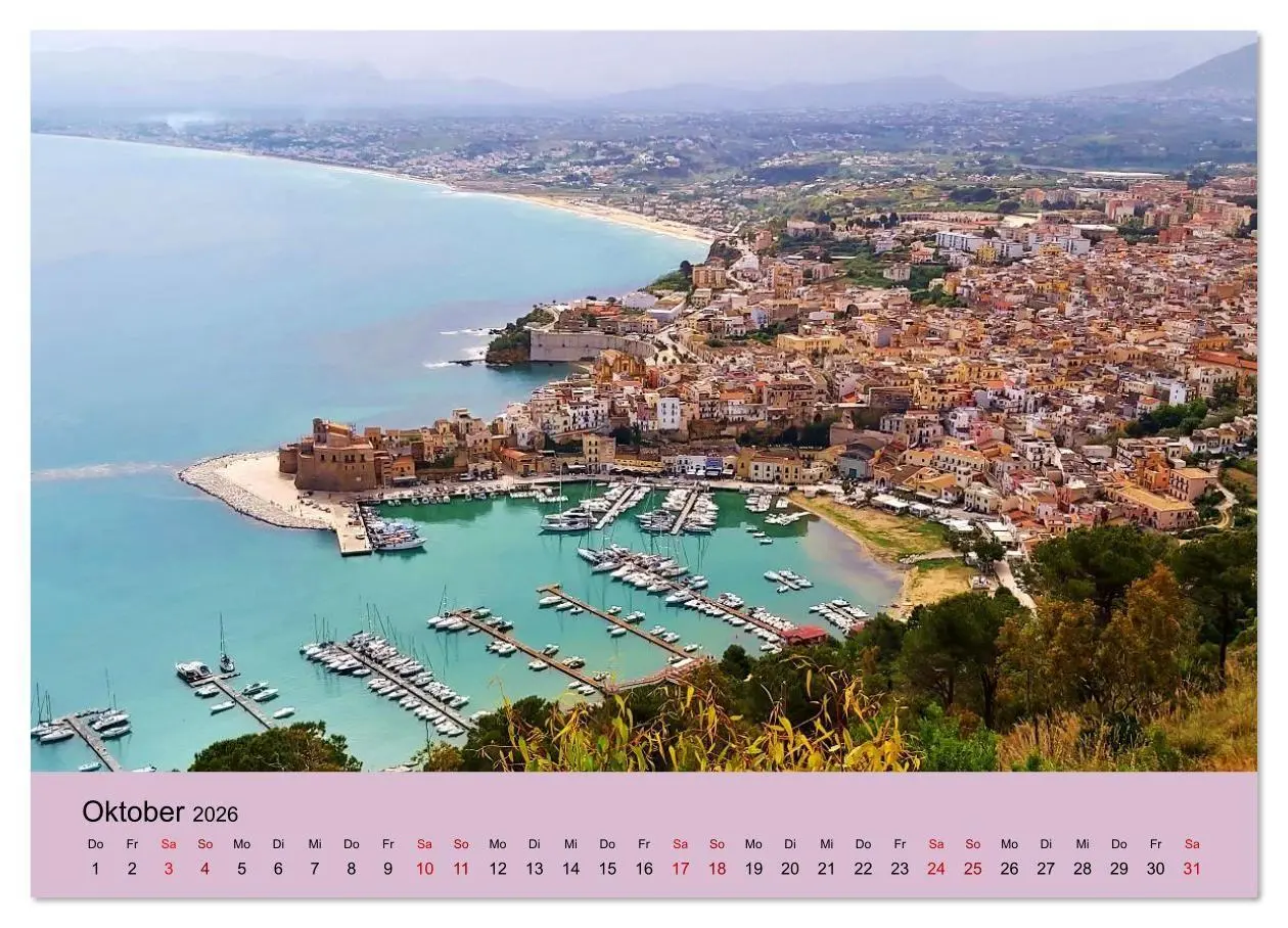 Bild: 9783516643961 | Sizilien und die Liparischen Inseln (Wandkalender 2026 DIN A3...