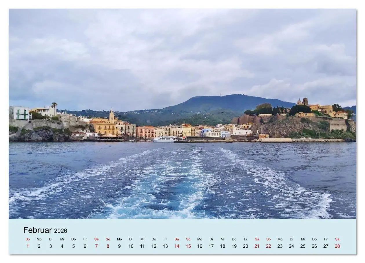 Bild: 9783516643961 | Sizilien und die Liparischen Inseln (Wandkalender 2026 DIN A3...