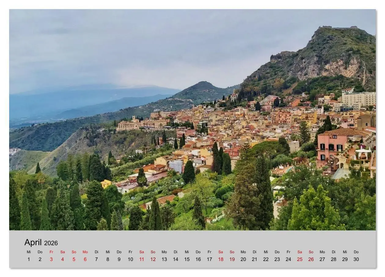Bild: 9783516643961 | Sizilien und die Liparischen Inseln (Wandkalender 2026 DIN A3...