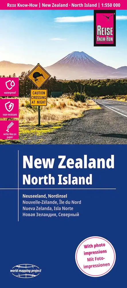 Cover: 9783831773961 | Reise Know-How Landkarte Neuseeland, Nordinsel / New Zealand, North...