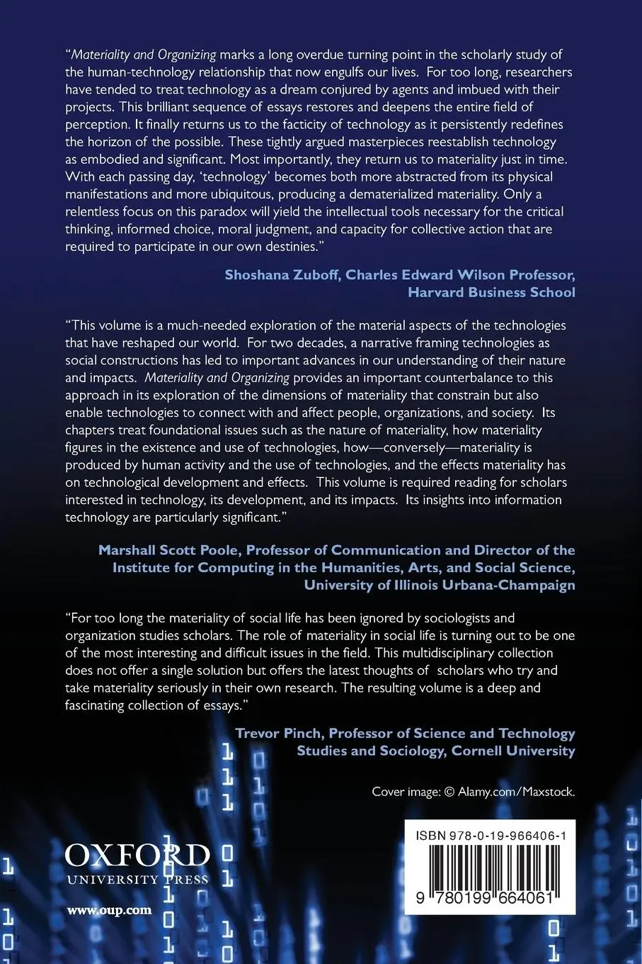 Rückseite: 9780199664061 | Materiality and Organizing | Paul M. Leonardi (u. a.) | Taschenbuch
