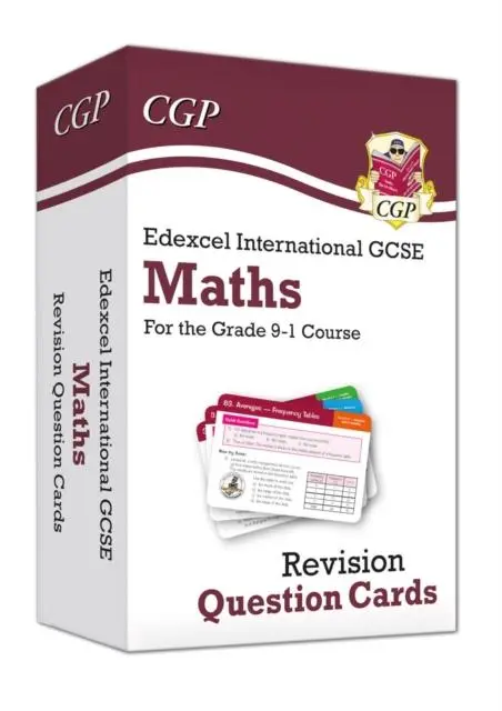 Cover: 9781789084061 | Edexcel International GCSE Maths: Revision Question Cards | Cgp Books