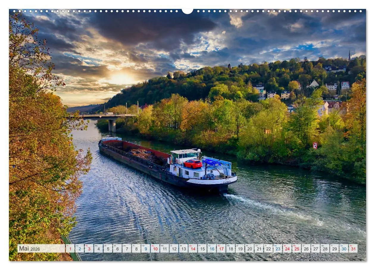Bild: 9783457374061 | Esslingen zwischen Tag und Nacht (Wandkalender 2026 DIN A2 quer),...