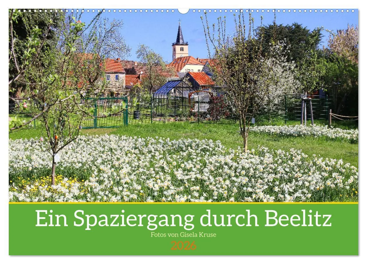 Cover: 9783457514061 | Ein Spaziergang durch Beelitz (Wandkalender 2026 DIN A2 quer),...