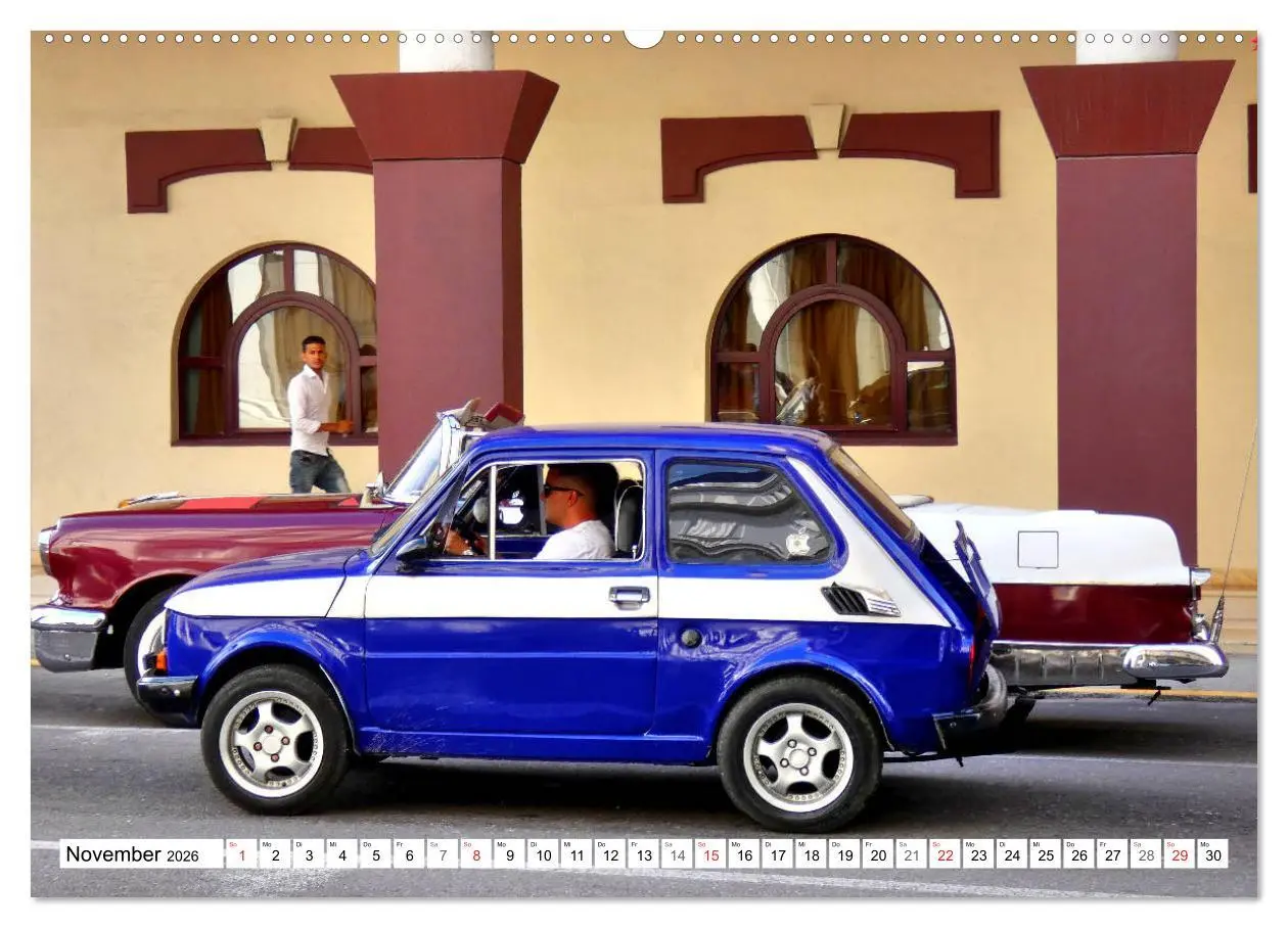 Bild: 9783457684061 | Polski Fiat 126p - Kult auf Kuba (hochwertiger Premium Wandkalender...