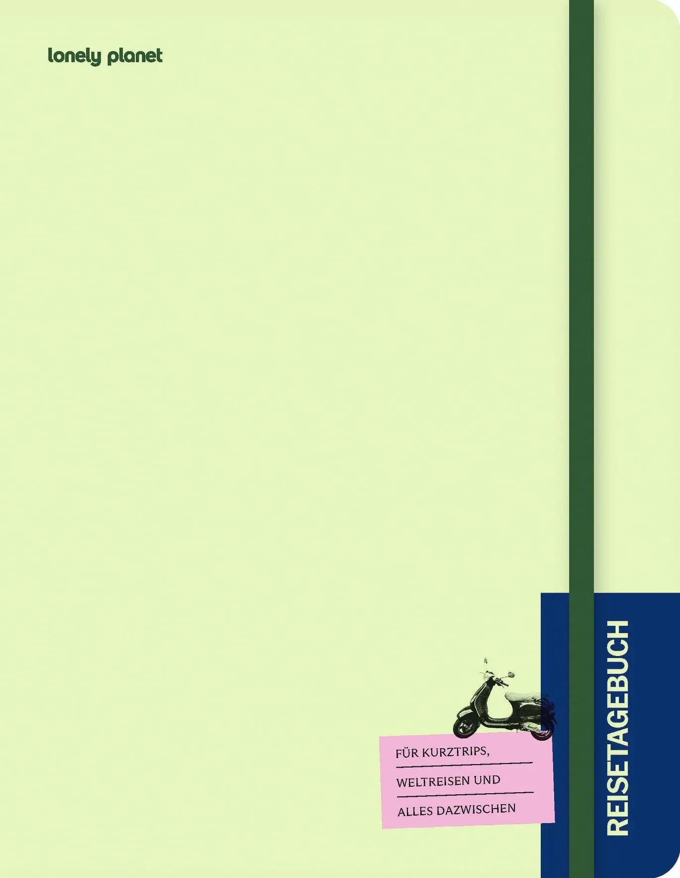 LONELY PLANET Bildband Lonely Planet Reisetagebuch - grün