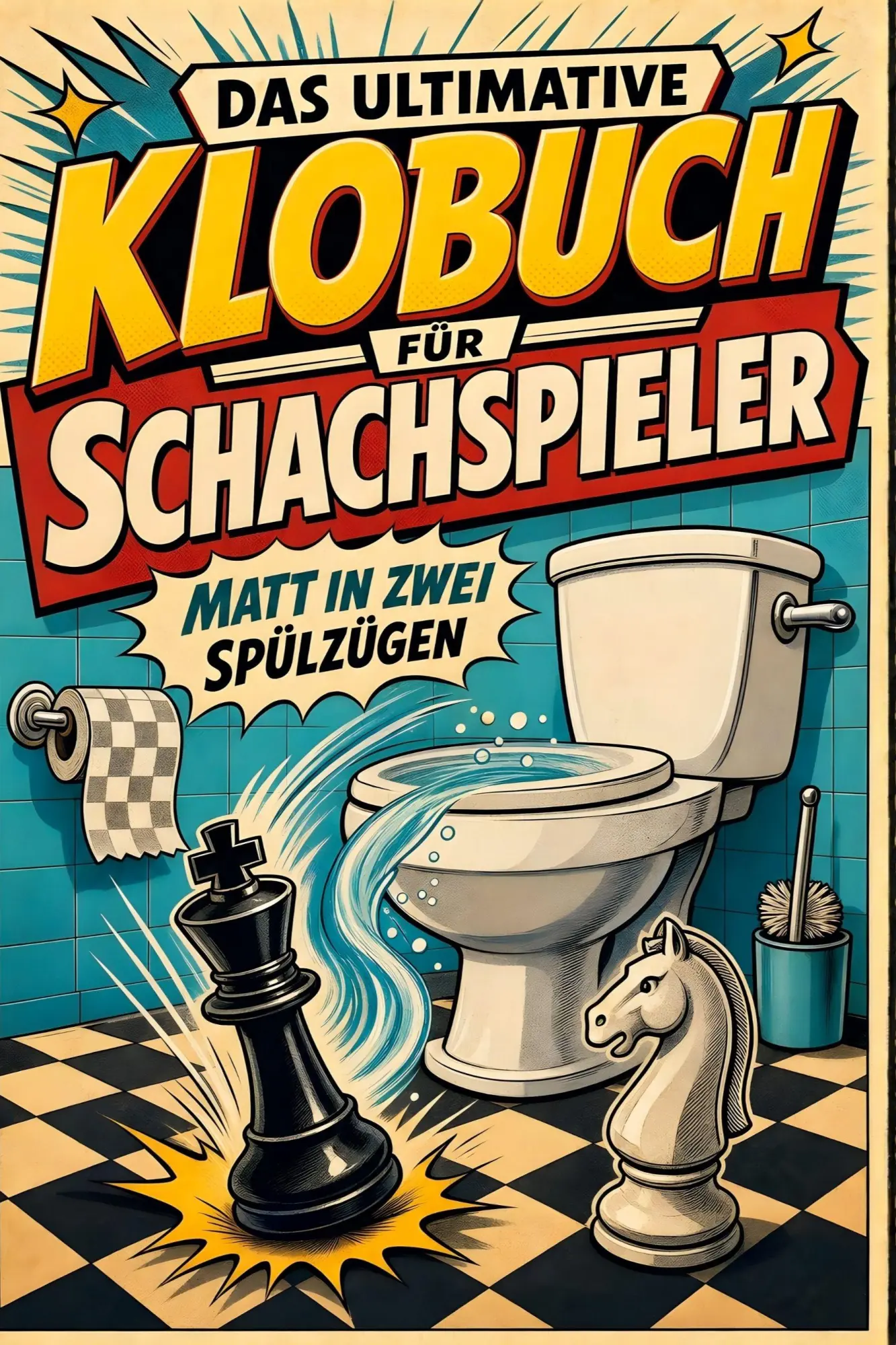 Cover: 9783696104061 | Das ultimative Klobuch für Schachspieler | Matt in zwei Spülzügen