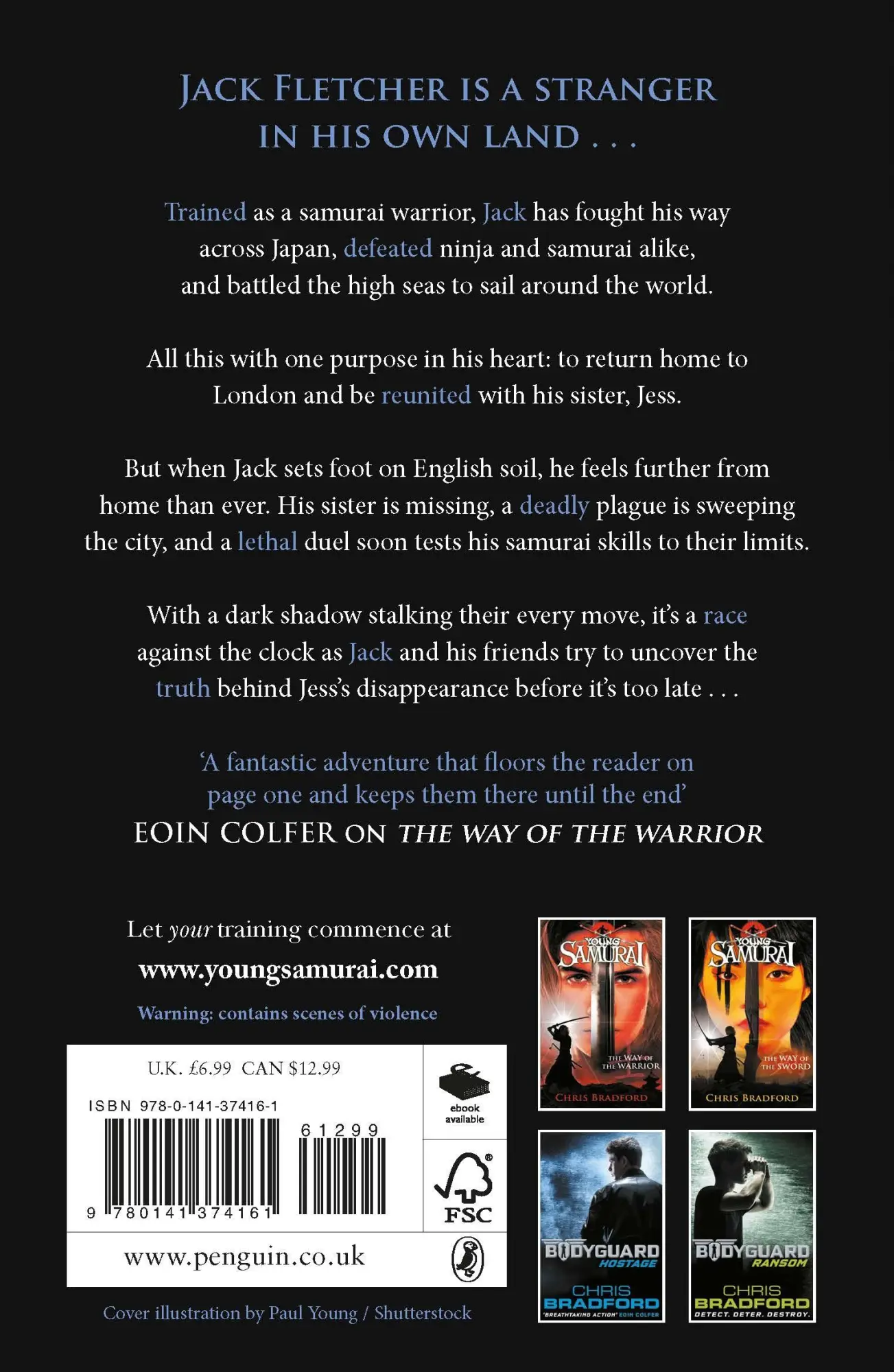Rückseite: 9780141374161 | Young Samurai 09: The Return of the Warrior | Chris Bradford | Buch