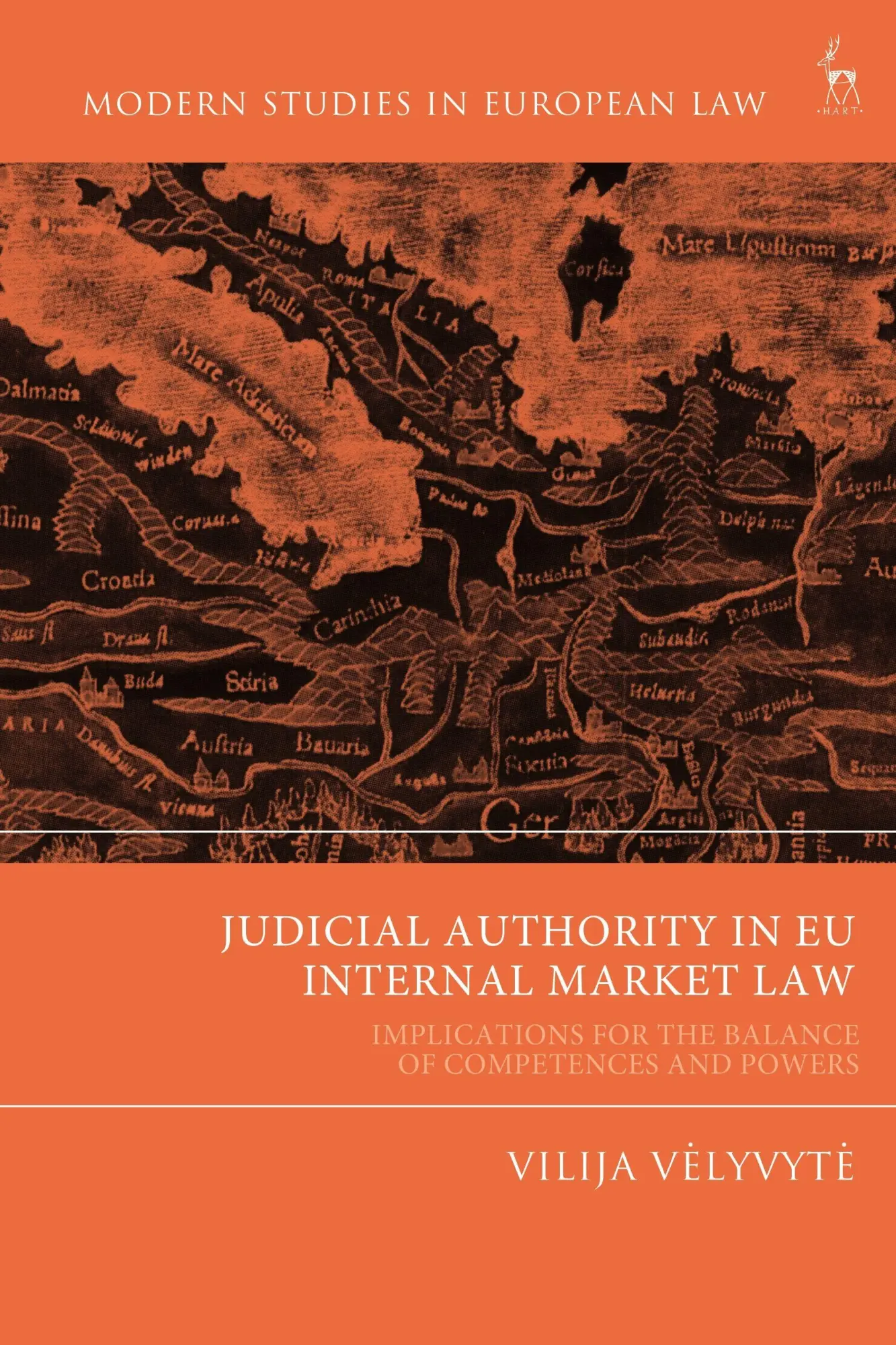 Cover: 9781509964161 | Judicial Authority in EU Internal Market Law | Vilija Velyvyte | Buch