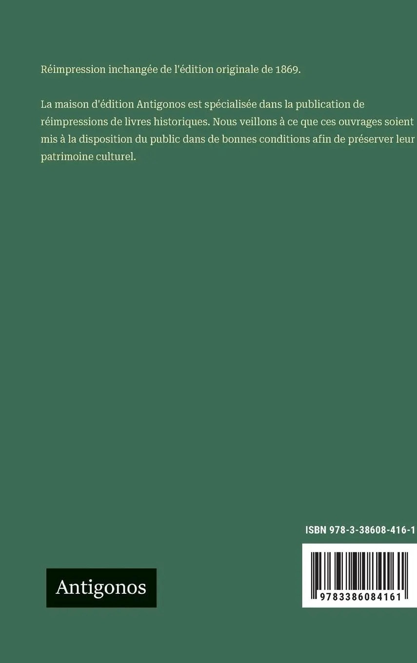 Rückseite: 9783386084161 | Gabrielle Krauss | Guy de Charnacé | Buch | Französisch | 2024