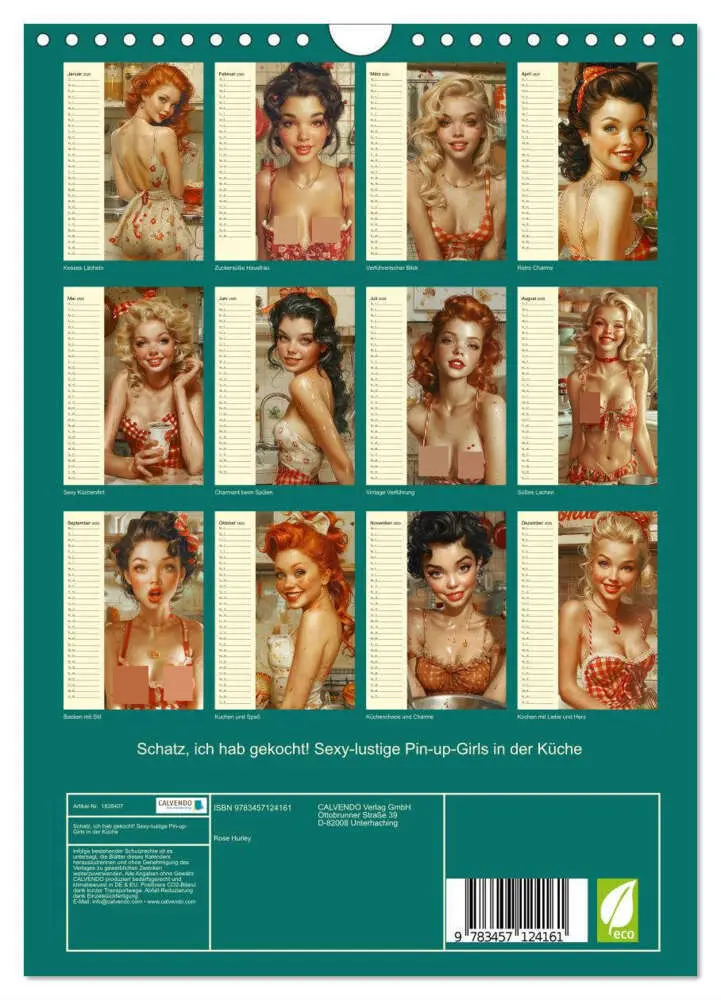 Bild: 9783457124161 | Schatz, ich hab gekocht! Sexy-lustige Pin-up-Girls in der Küche...