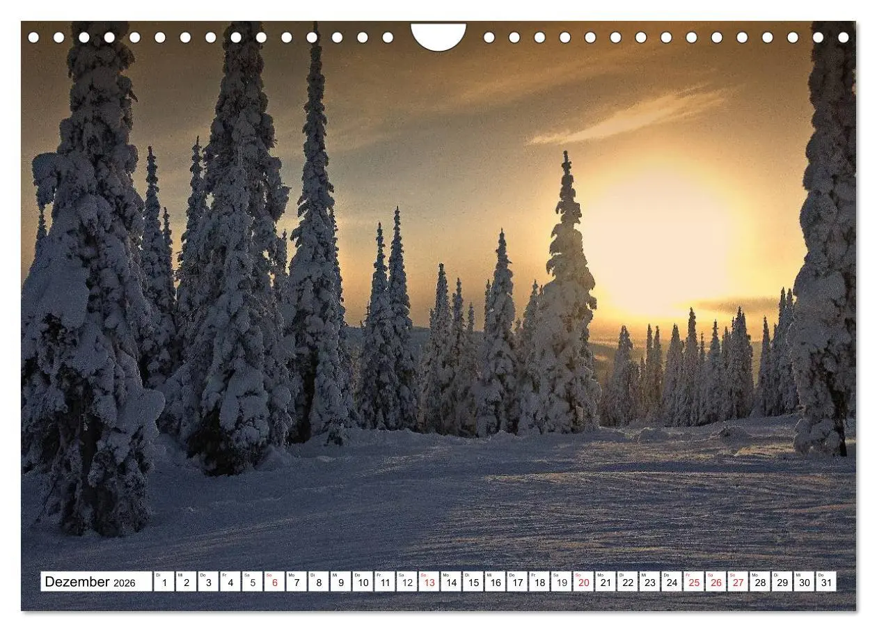 Bild: 9783516074161 | Wintermärchen Landschaften im Schnee (Wandkalender 2026 DIN A4...