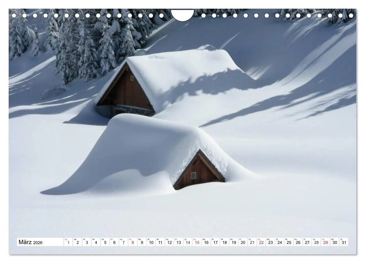 Bild: 9783516074161 | Wintermärchen Landschaften im Schnee (Wandkalender 2026 DIN A4...