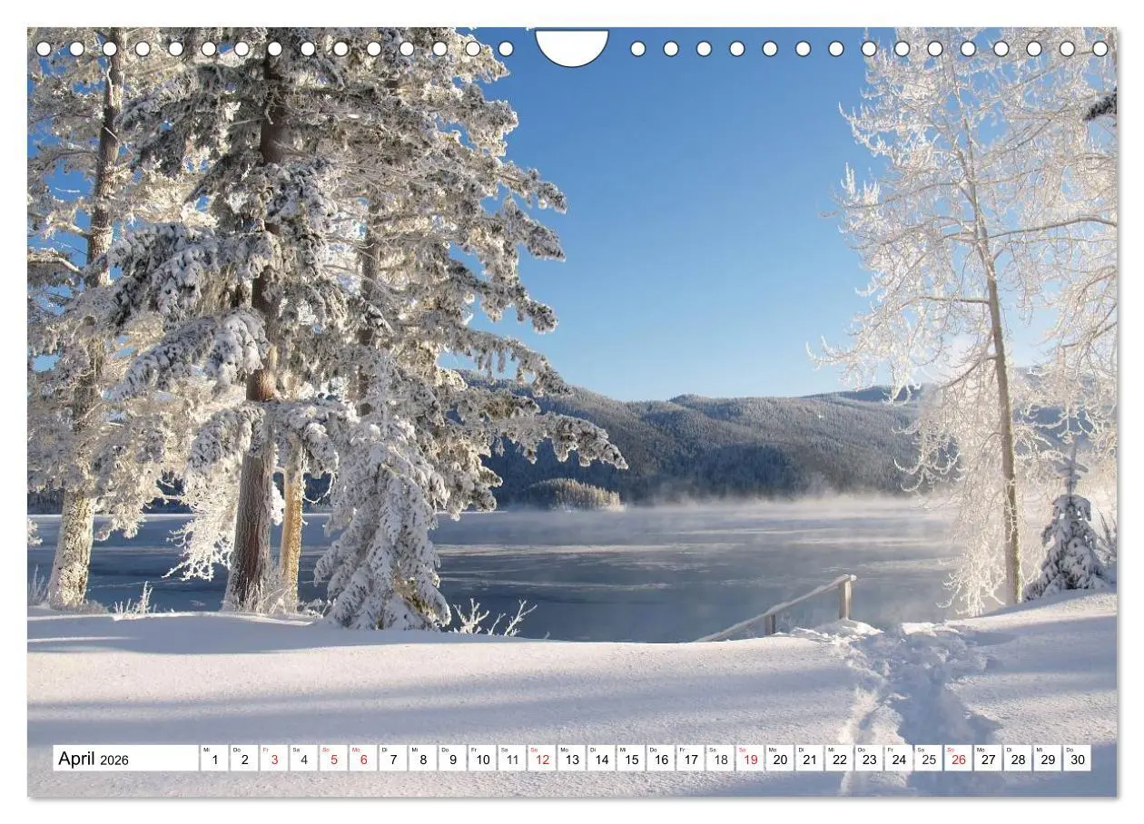 Bild: 9783516074161 | Wintermärchen Landschaften im Schnee (Wandkalender 2026 DIN A4...