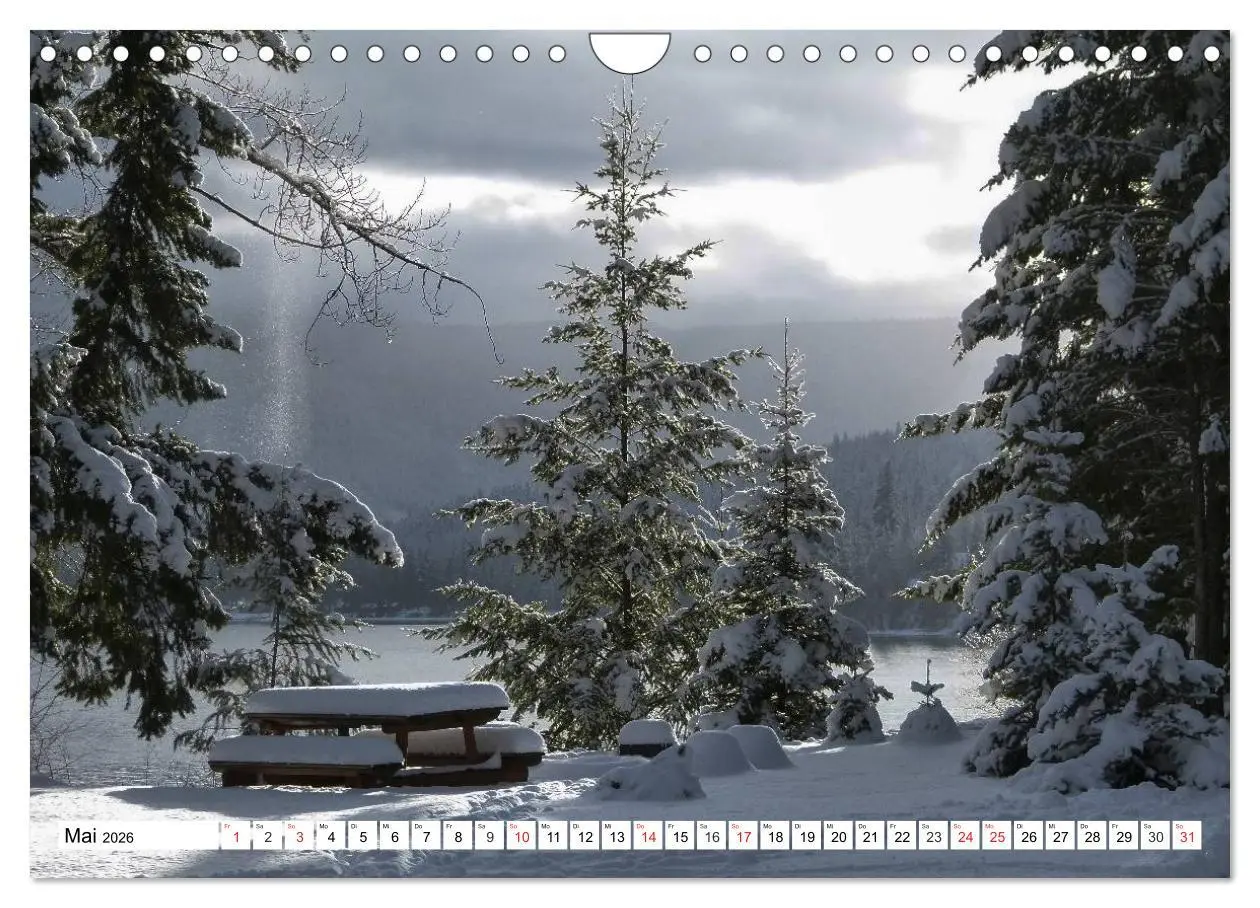 Bild: 9783516074161 | Wintermärchen Landschaften im Schnee (Wandkalender 2026 DIN A4...