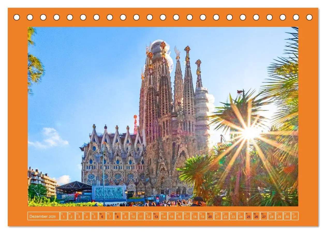 Bild: 9783516694161 | Ein Herz für Barcelona (Tischkalender 2026 DIN A5 quer), CALVENDO...