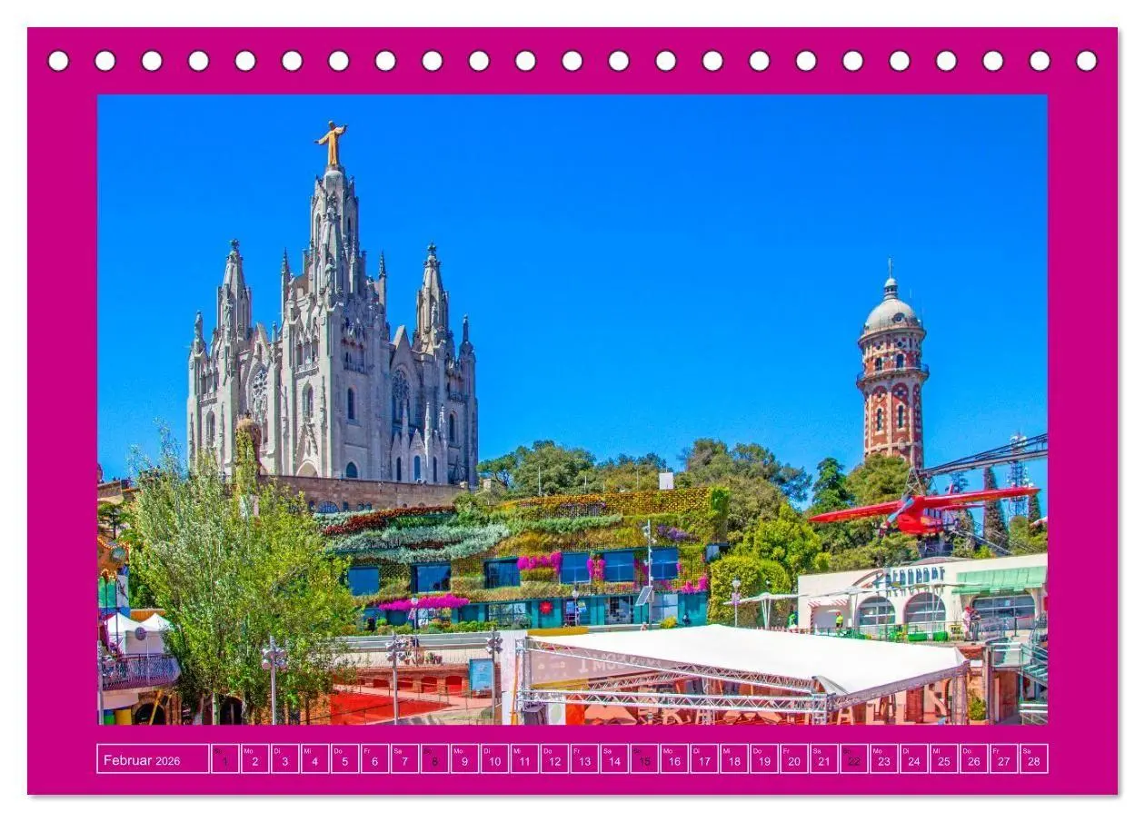Bild: 9783516694161 | Ein Herz für Barcelona (Tischkalender 2026 DIN A5 quer), CALVENDO...
