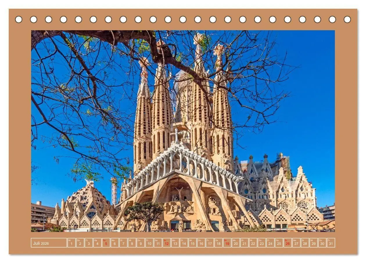 Bild: 9783516694161 | Ein Herz für Barcelona (Tischkalender 2026 DIN A5 quer), CALVENDO...