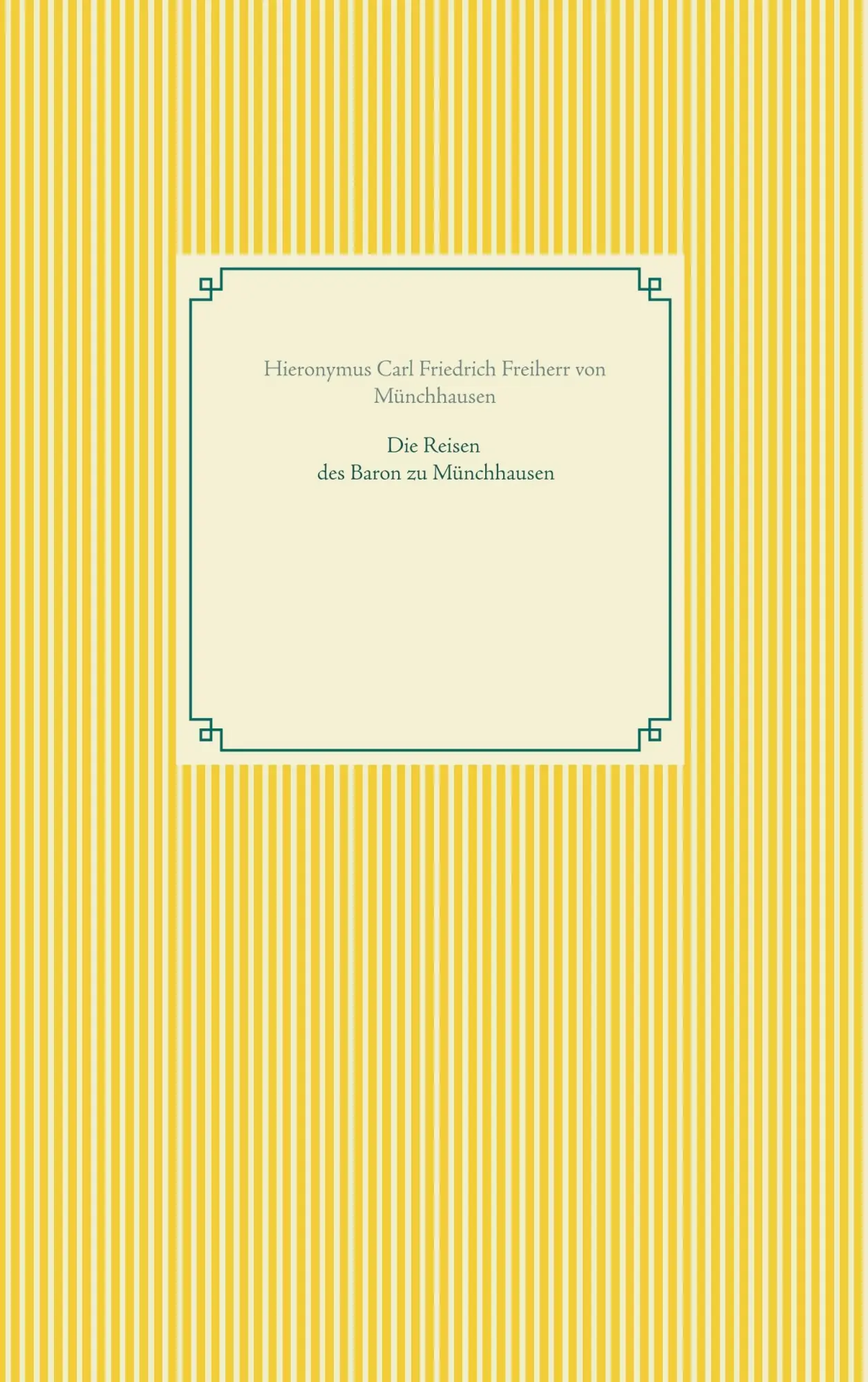 Cover: 9783746064161 | Die Reisen des Baron zu Münchhausen | Münchhausen | Taschenbuch | 2018